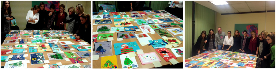 Concurso de tarjetas de felicitación de las escuelas infantiles Kidsco