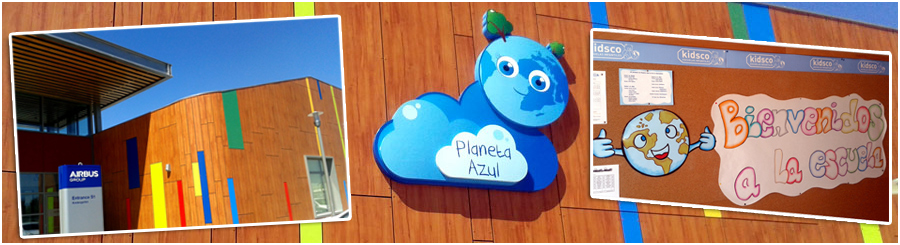 Nueva escuela infantil Kidsco en Getafa de AIRBUS