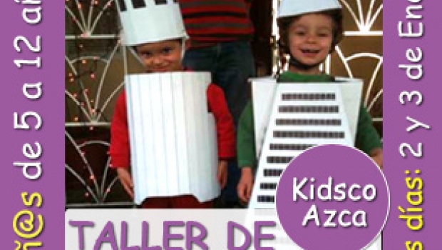 Escuela Infantil Kidsco Azca - Taller de Arquitectura para niños de 5 a 12 años - Enero 2014