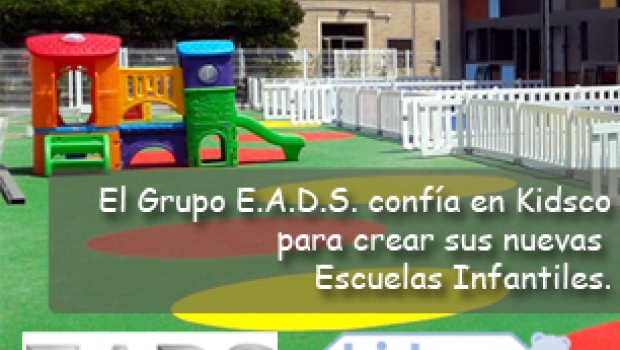 E.A.D.S. confía en Kidsco para crear sus nuevas Escuelas Infantiles.