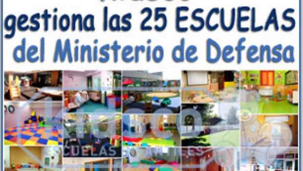 Kidsco consigue la gestión de 25 escuelas infantiles del Ministerio de Defensa